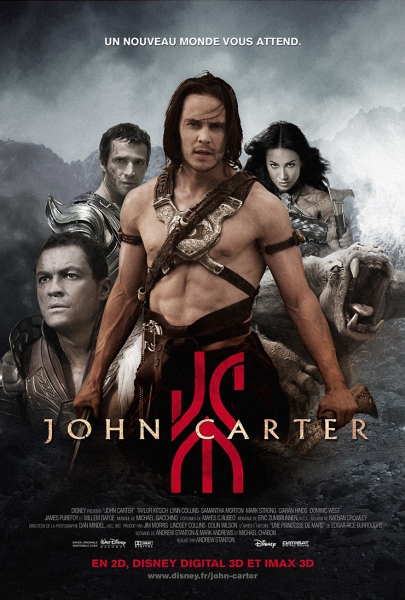 смотреть онлайн бесплатно в хорошем качестве Джон Картер / John Carter (2012) HDRip | Чистый Звук