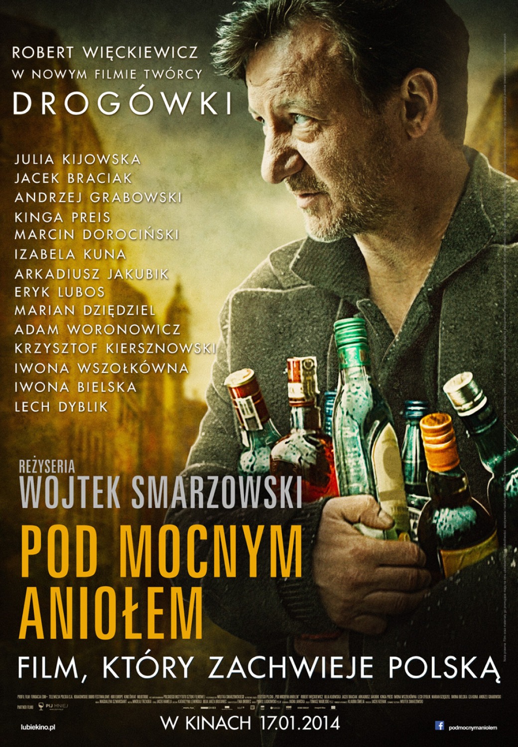 смотреть онлайн бесплатно в хорошем качестве Песни пьющих / Pod Mocnym Aniolem (2014) HDRip