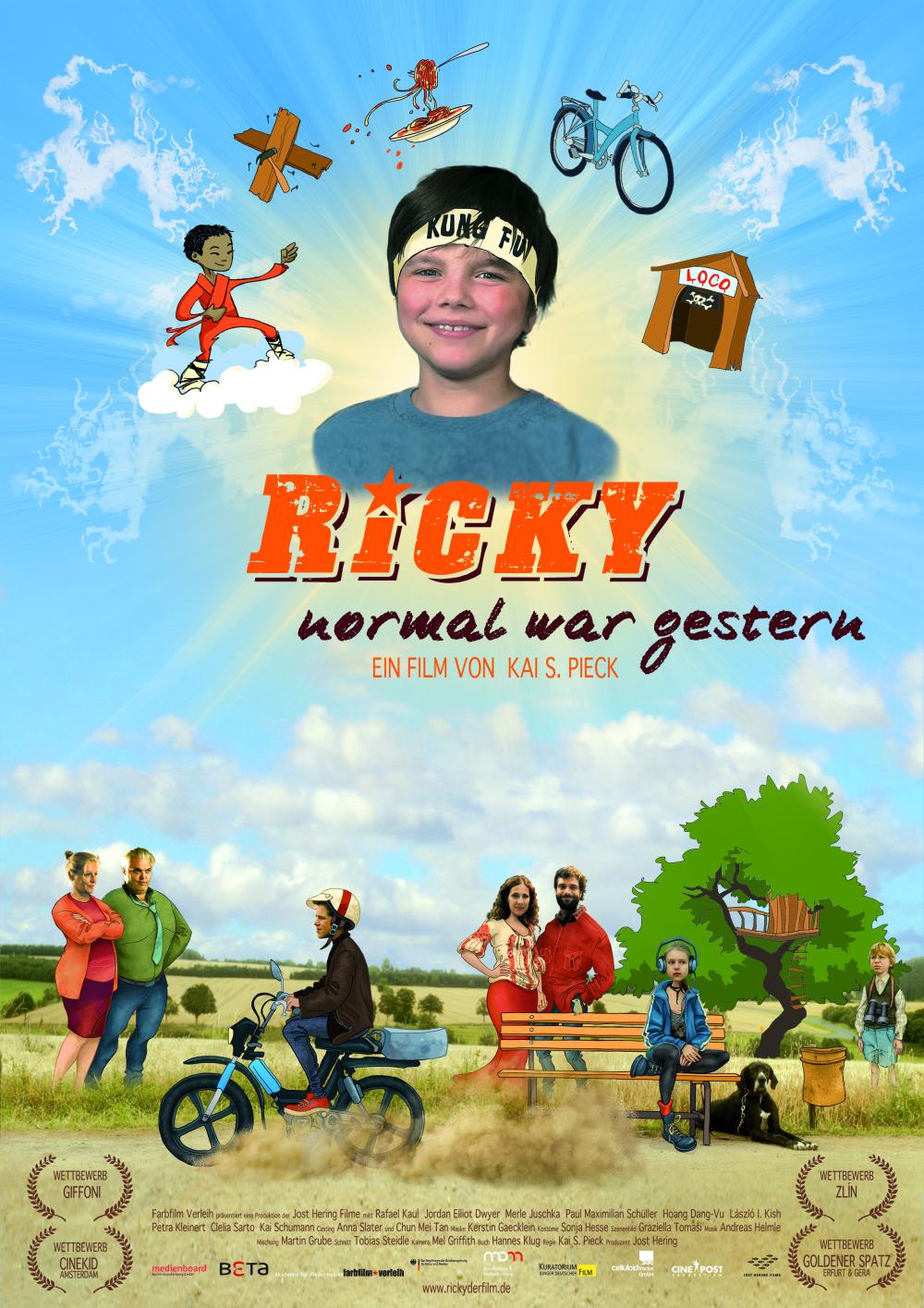 смотреть онлайн бесплатно в хорошем качестве Рикки: третий лишний / Ricky - normal war gestern (2013)
